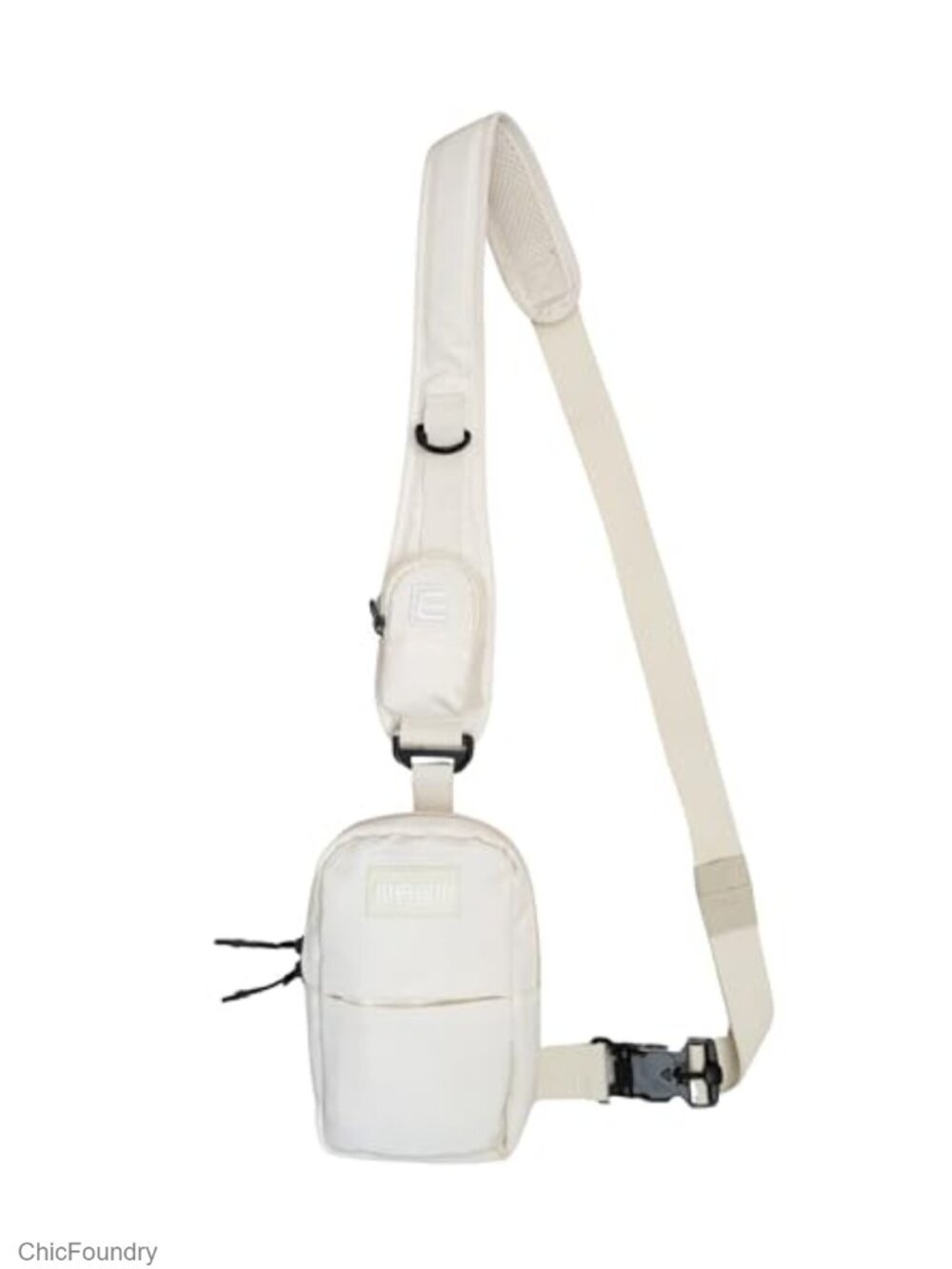 Water-Resistant Nylon Mini Sling Crossbody Bag Unisex